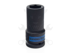 Légkulcsfej 3/4" 6 l.h. 24-es KingTony