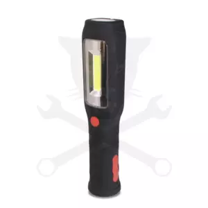 Szerelőlámpa LED 01 COB ledes + 1 LED elülső, profi