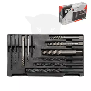 Csavarkiszedő készlet 1.4-15 mm M3-M24 12 db-os - Yato