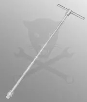 T-kulcs 1/2"-os gömb-csuklós 500 mm Genius