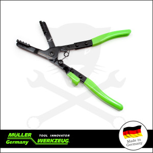 Bilincsfogó vízcső bilincsekhez - hajlított 280 mm Müller