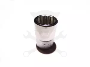 Dugókulcs - crowafej 1/2" 12 szög normál 18 mm Genius
