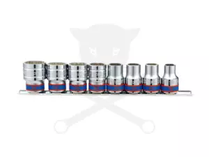 Dugókulcs - crowafej készlet 1/2" 12 szög 10-22 mm 8 db-os KingTony