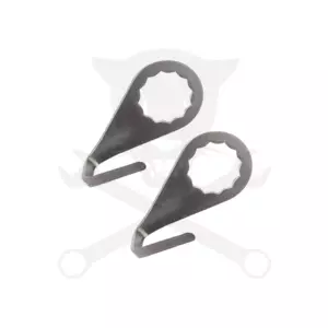 Szélvédőkivágó kés BGS "U" alakú egyenes 2 db-os 24x2 mm