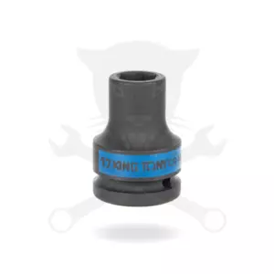 Dugókulcs - crowafej 3/4" 6 lap normál 17 mm vékonyfalú - King Tony