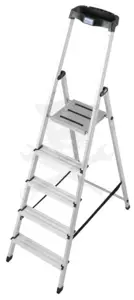 Létra ALU lépcsőfokos álló 1x 5 fokos - Krause Monto SAFETY