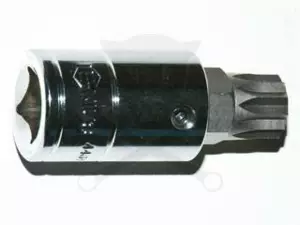 Rátűzőkulcs - crowa+bit 1/2" XZN - Spline M16