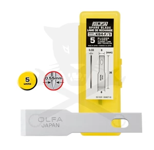 Penge OLFA dekor és hobby késhez 0.55 mm 5db-os - Olfa (KB4-F/5)