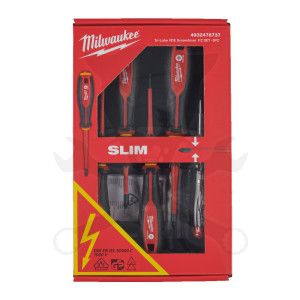 Csavarhúzó készlet PZ 5 db-os szigetelt - VDE 1000V Milwaukee