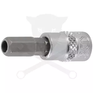 Rátűzőkulcs - crowa+bit 1/4" lyukas imbusz 7 mm - BGS