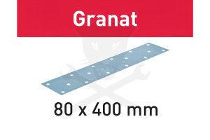 Csiszolócsík 400x80 mm STF 80x400 P120 GR/50 Granat 50 db - Festool