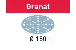 Csiszolópapír, tépőzáras 150 mm STF D150/48 P240 GR/100 Granat 100 db
