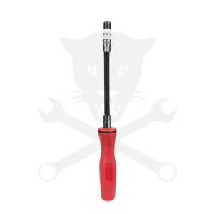 Csavarhúzó, flexibilis, bit tartós 1/4" - Genius