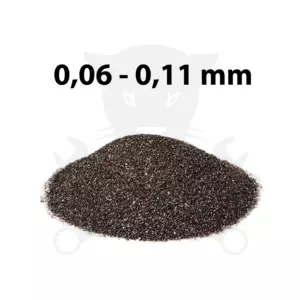 Szóróanyag normálkorund barna NK150 = 0,06 - 0,11 mm -25 kg