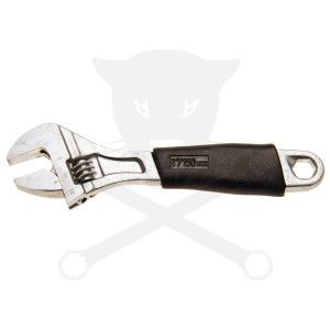 Állítható kulcs 0-20 mm - hossz: 150 mm - puha markolattal BGS