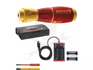 Szigetelt VDE 1000 V-os akkumulátoros csavarbehajtó klt SpeedE II 44318(591T101)