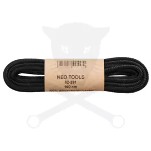 Munkavédelmi cipőhöz, cipőfűző kör alakú 150 cm 1 pár - Neo Tools