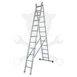 Létra ALU létrafokos sokcélú álló 2x12 fokos - Krause STABILO