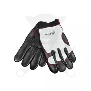 Kesztyű hegesztő, hő-lángálló- WELD'fit "L" marhabőr+kevlar -Lincoln