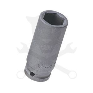 Légkulcsfej 1/2" 6 l.h. 18-as - Cr-Mo - Genius