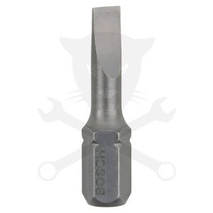 Bit 1/4" Lapos 1.0 x 5.5 x 25 mm - hornyolt 3 db-os - Bosch