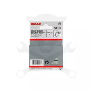 Tűzőkapocs 53-as típus - 8 mm 1000 db - Bosch