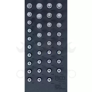 Tálcás BGS Bit torx készlet 36 db-os 1/3 - EVA tálcás