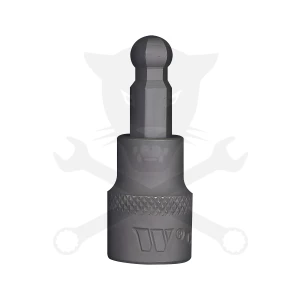Rátűzőkulcs - crowa+bit 3/8" imbusz  H3 mm gömbvégű