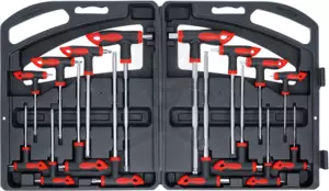 T-kulcs készlet imbusz és Torx 16-részes készlet -BGS