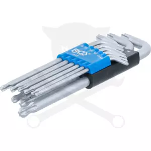 Torxkulcs készlet gömbfejű T10 - T50 - 9 db-os - BGS