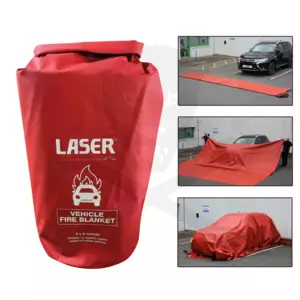 Tűztakaró járművekre 6x8 méter - Laser