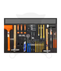 Szerszámkészlet, tálcás 30 db-os - USA SERIES - SP Tools