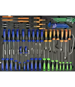 Szerszámkészlet, tálcás 33 db-os - USA SERIES - SP Tools (SPUSS022)