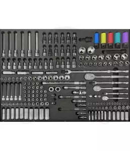 Szerszámkészlet, tálcás 180 db-os - USA SERIES - SP Tools