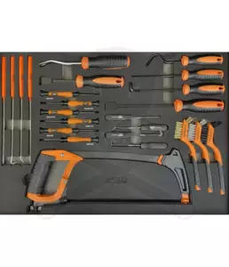 Szerszámkészlet, tálcás 24 db-os - SP Tools