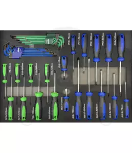 Szerszámkészlet, tálcás 38 db-os - SP Tools