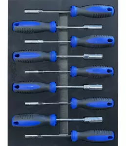 Szerszámkészlet, tálcás 9 db-os - SP Tools