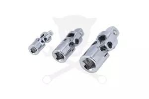 Légkulcs adapter csuklós készlet 3 db-os - Laser