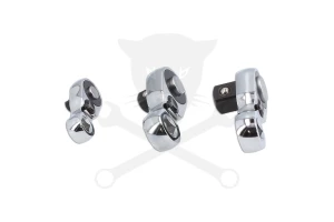 Crowa racsnis fej készlet 3 db-os mini 1/4"-3/8"-1/2" - Laser