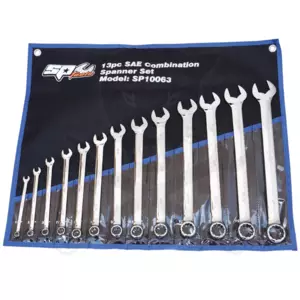 Csillag-villáskulcs készlet 13 db COLOS 1/4"-1"  QUAD DRIVE - SP Tools