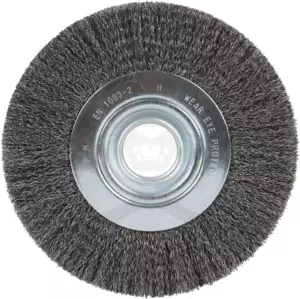 Furatos körkefe hullámos 125 mm - Klingspor (BR 600 W)