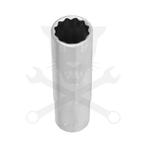 Dugókulcs - crowafej 3/8" 12 lap hosszú 13 mm Genius
