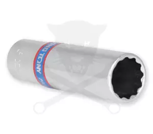 Dugókulcs - crowafej 3/8" 12 lap hosszú 13 mm KingTony