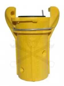 Homokfúvó géphez CLEMCO homok tömlőhöz 19x7 Bajonett műany.csatl.CQP3/4