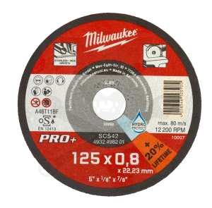 Vágókorong 125 x 0.8 x 22.2 mm - Milwaukee