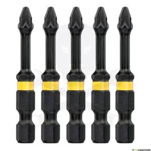 Bithegy, gépi, torziós PH3 x 25 mm - 5 részes - DeWalt Extreme