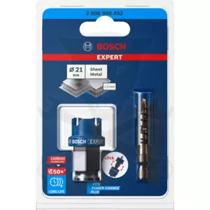 Körkivágó - lyukfűrész - Carbid fogakkal 21 mm - Bosch