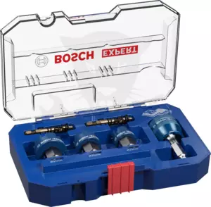 Körkivágó - lyukfűrész készlet Carbid fogakkal 22/25/32 mm - Bosch