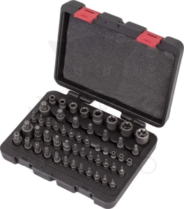 Torx készlet külső/belső 52 db-os 1/4" - 3/8" - 1/2" - Welzh