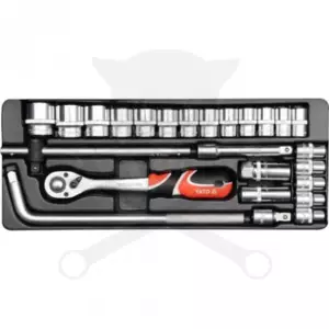 Szerszámkészlet 25 darabos 1/2" 10-32 mm - Yato